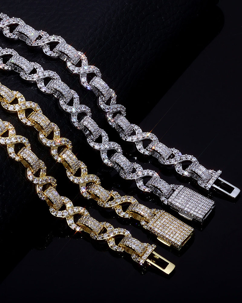 Baguette Cut Hip Hop Jewelry Distribution