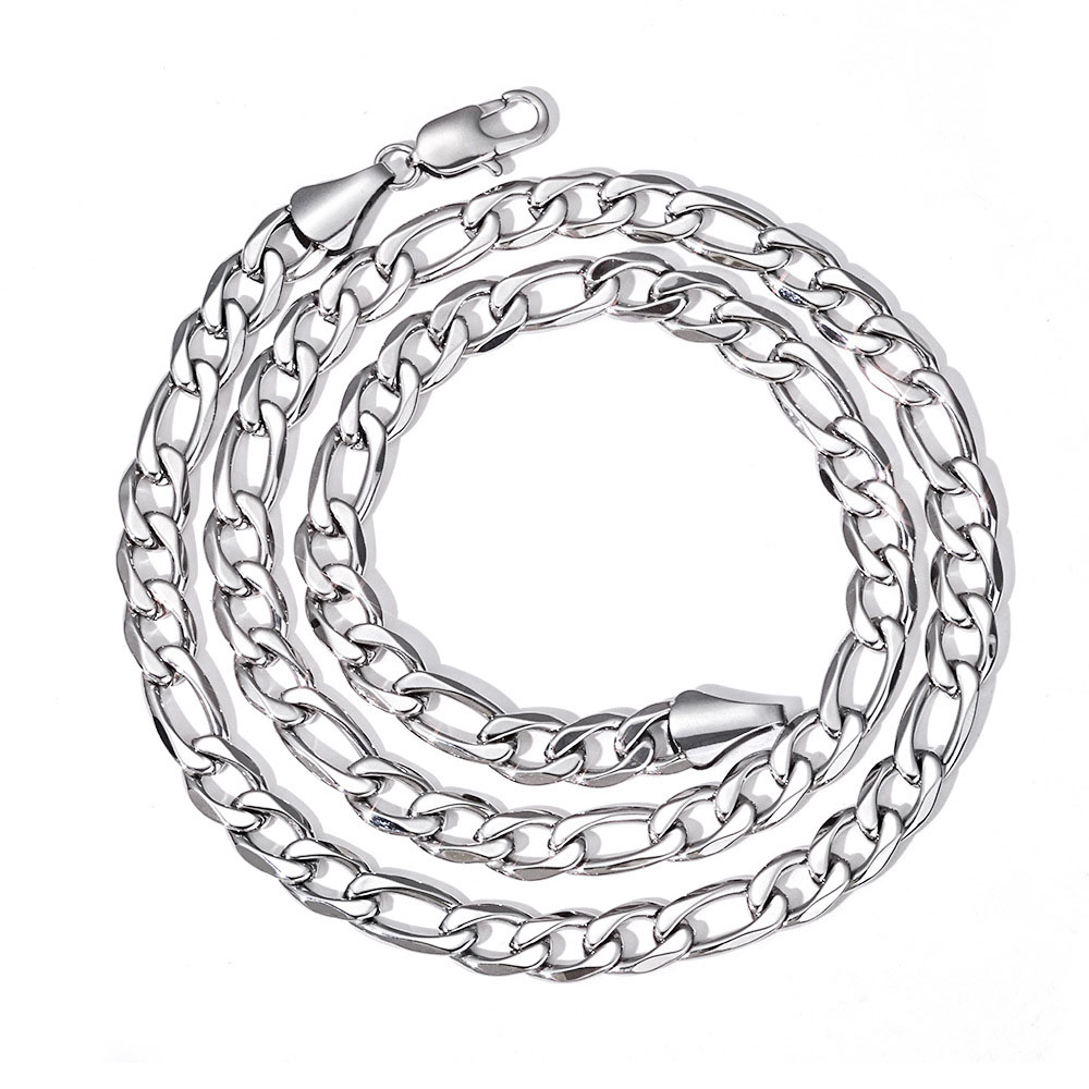 diamond cut figaro link chain manufacturer
