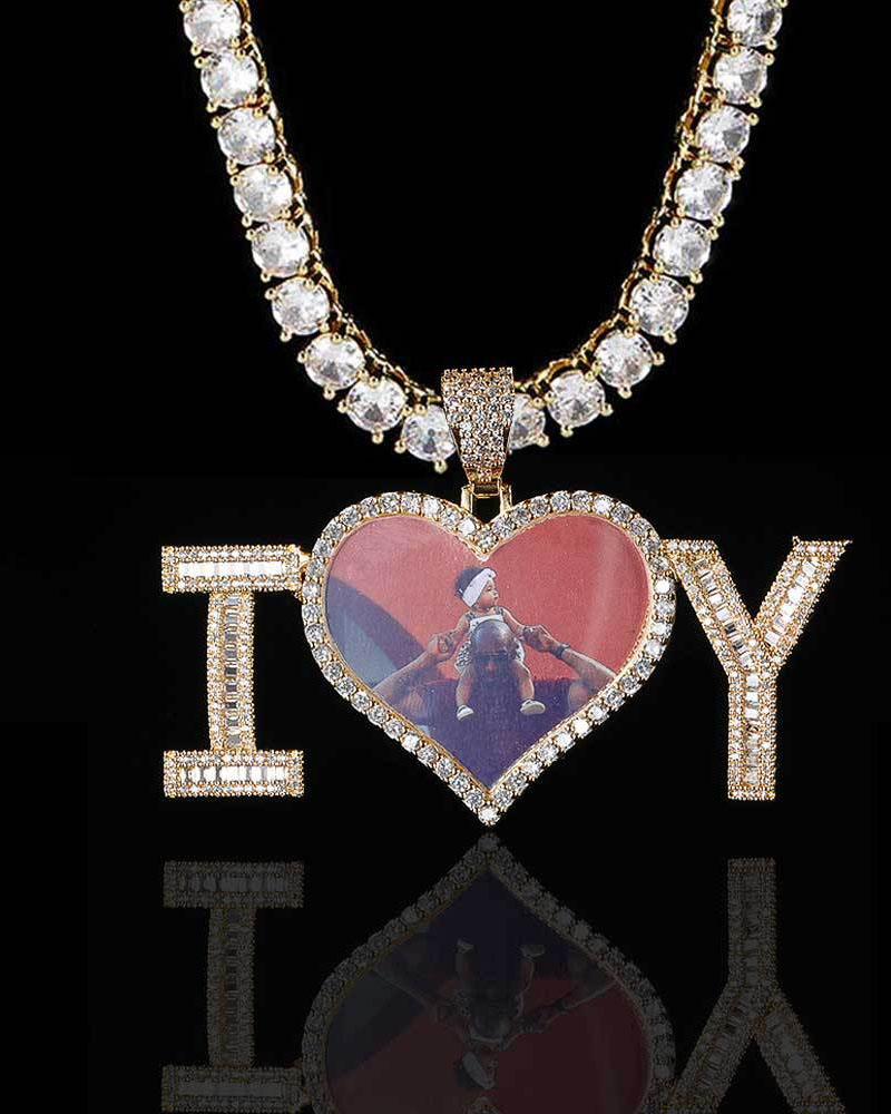 Iced Out Picture Pendant Wholesale