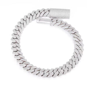 Iced Out Prong Cuban Link Chain Manufacturer