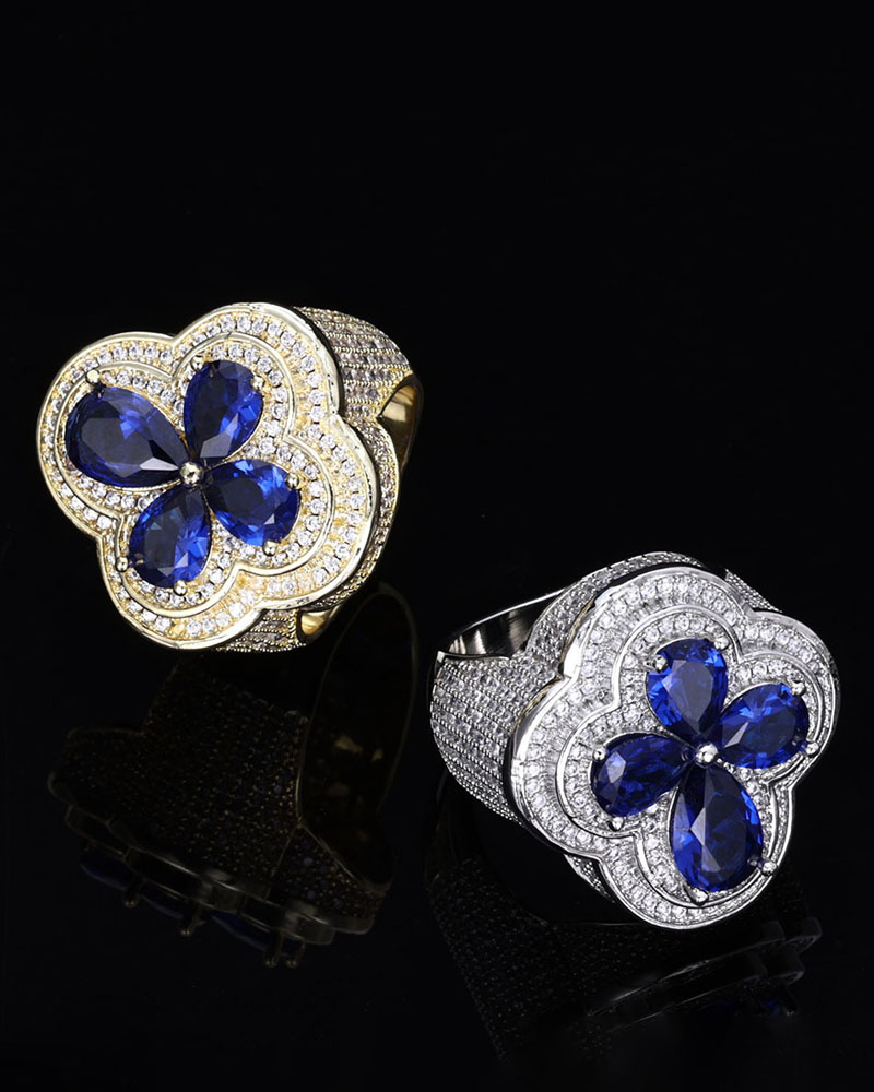 Premium Iced Out Rings Wholesale