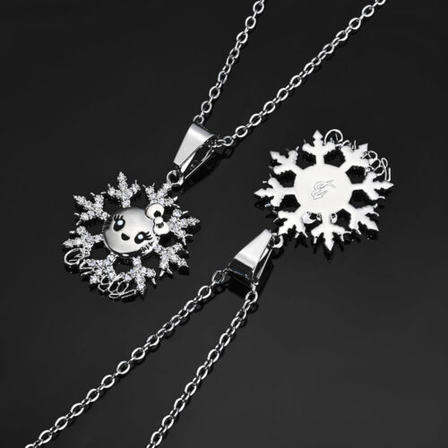 Cubic Zirconia Snowflake and Kitty Pendant Manufacture