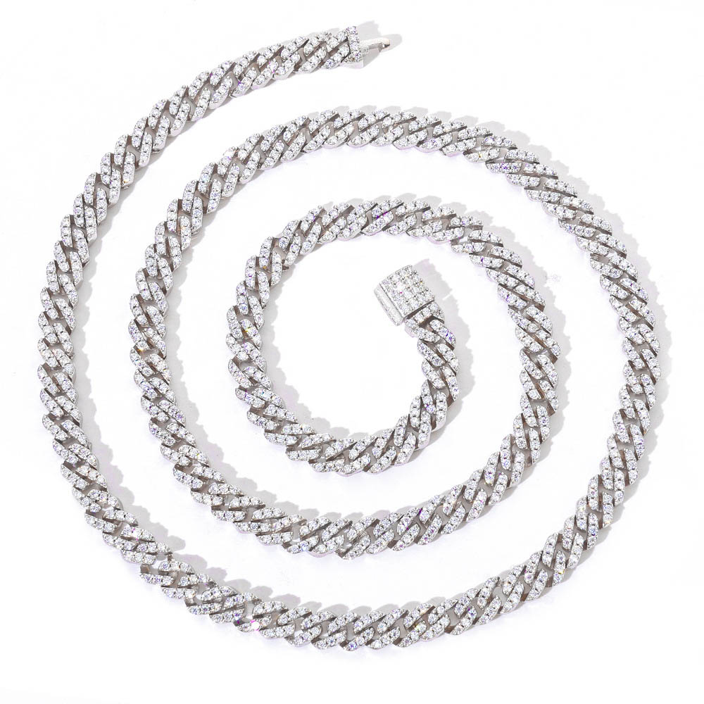 5mm moissanite cuban chain