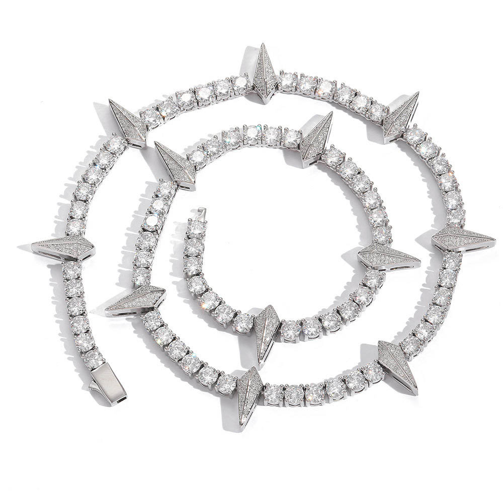 iced out moissanite wakanda chain