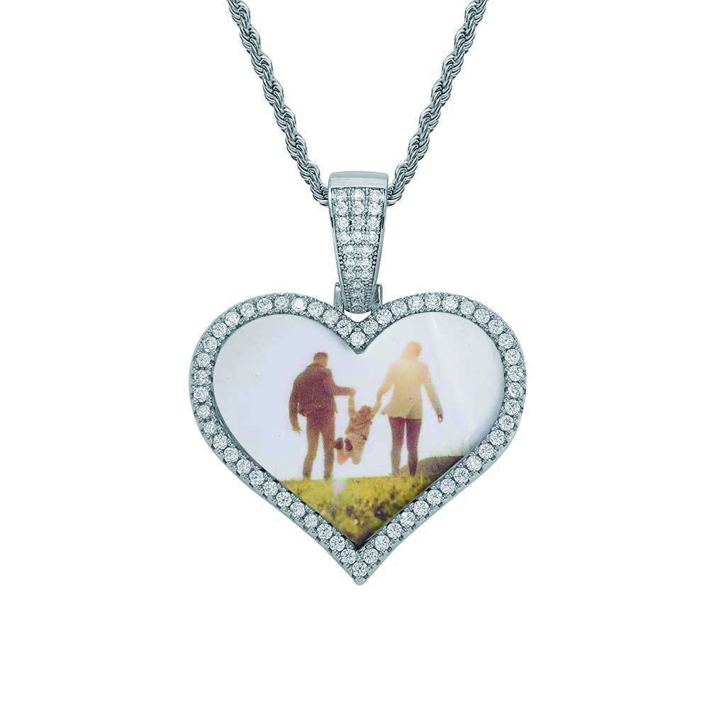 custom hip hop jewelry brass & cz frames