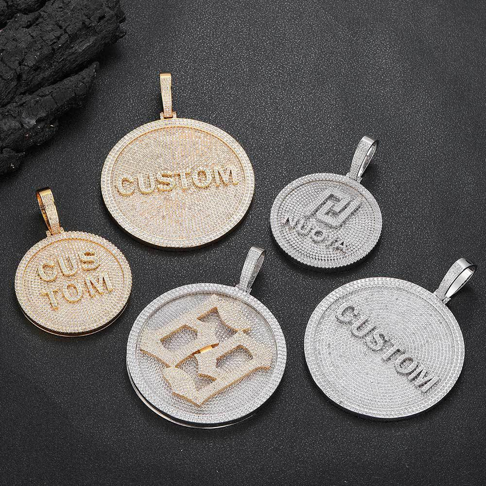 custom hip hop jewelry silver finishes