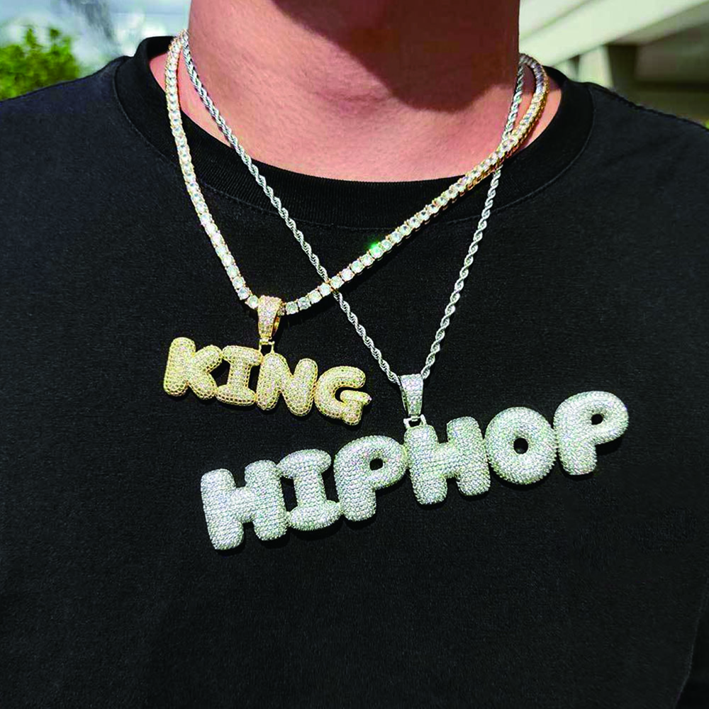 custom hip hop jewelry the bubble script