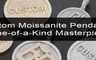 custom moissanite pendants