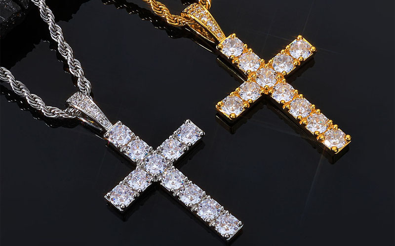 custom moissanite pendants decorative bails