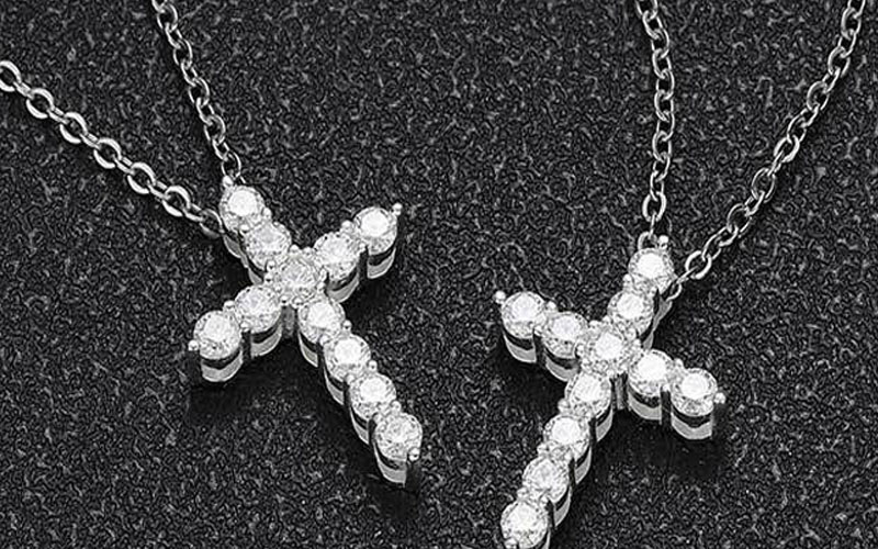 custom moissanite pendants hidden bails