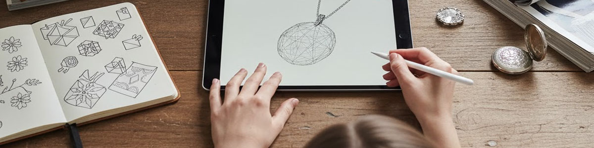 custom moissanite pendants step 1