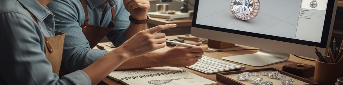 custom moissanite pendants step 4