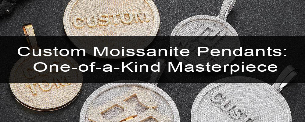 custom moissanite pendants