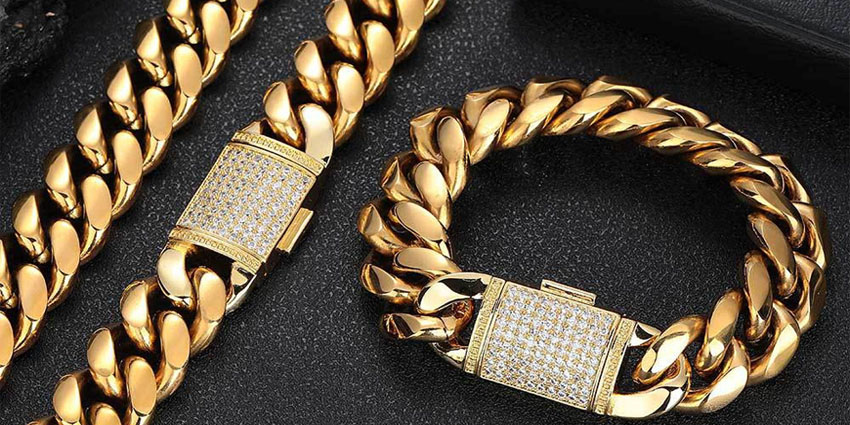 gangster chain gold plating