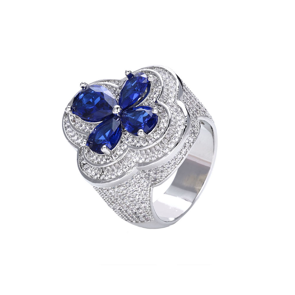 hip hop rings cluster rings