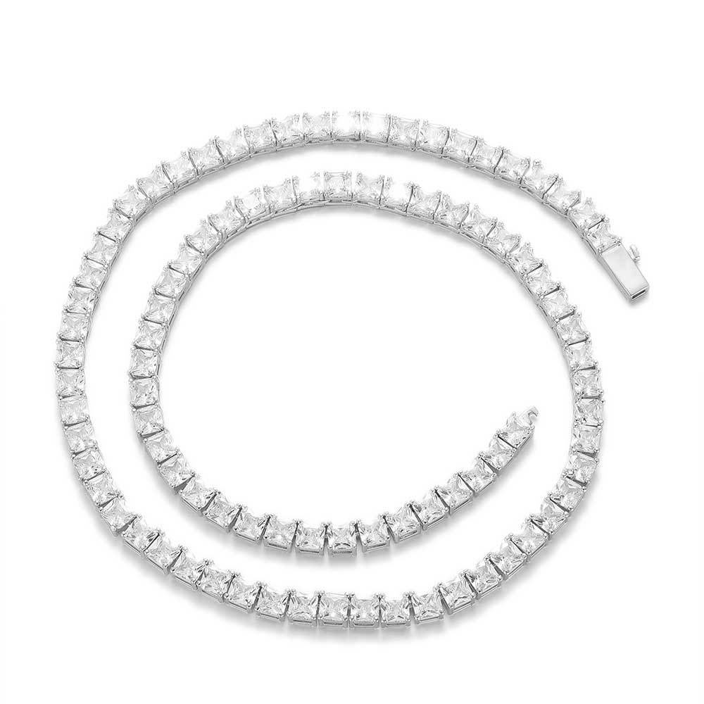 iced out chains the baguette (rectangular) cut