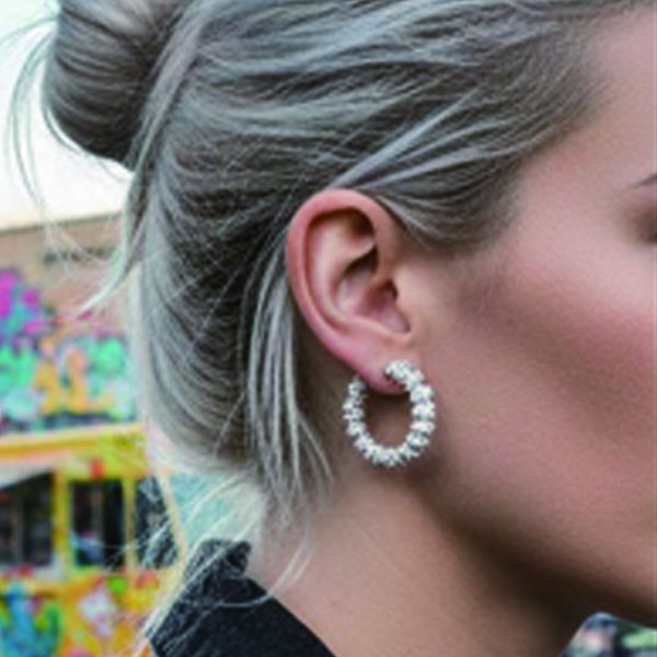 iced out earrings the trendsetter