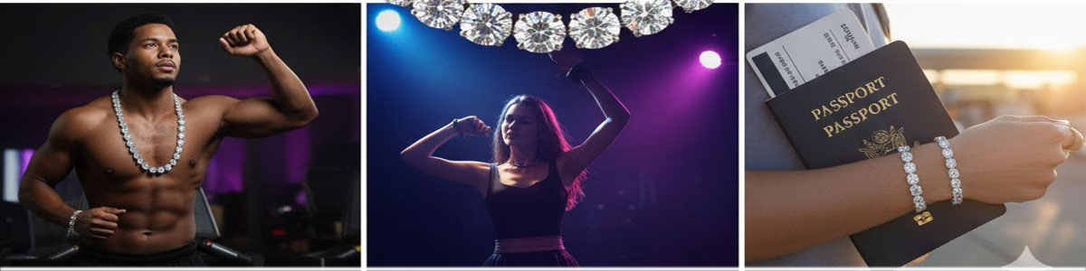 moissanite tennis chain 3