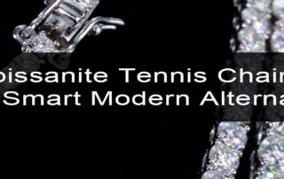 moissanite tennis chain