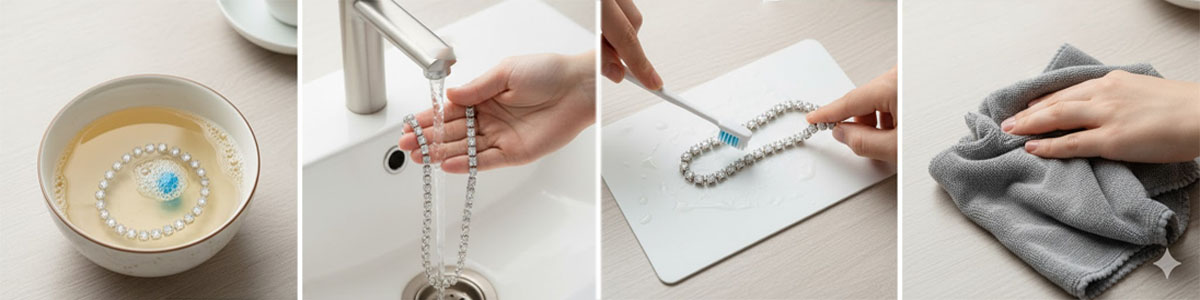 moissanite tennis chain 5