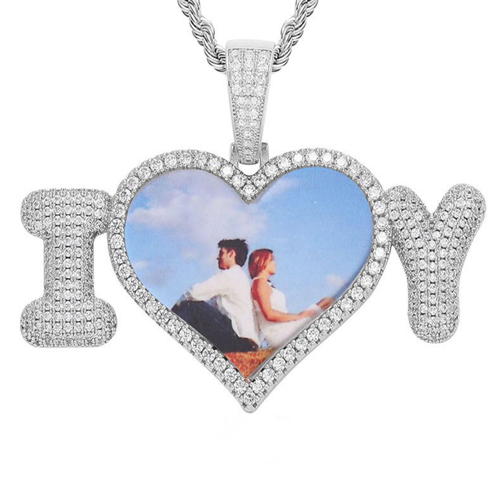 photo memory pendants letter pendants