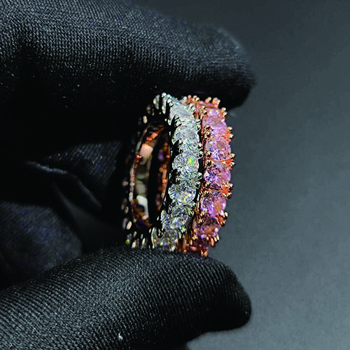 ring size standard bands e