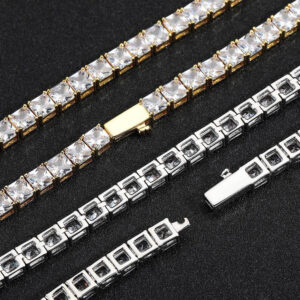 types of chain clasps tennis bracelets