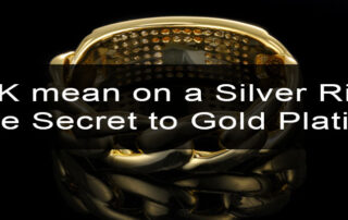 what does 14k mean on a silver ring