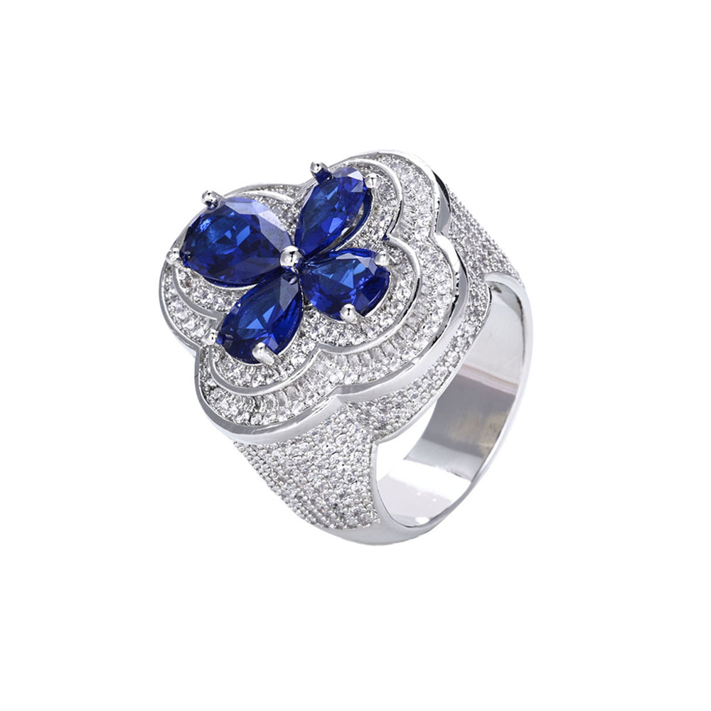 women's hip hop jewelry the cluster ring