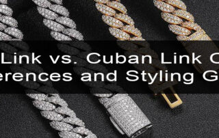 curb link vs. cuban link chain