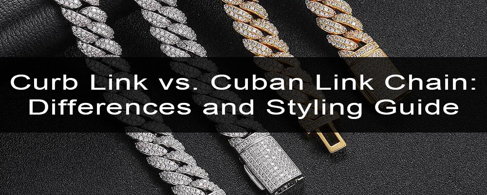 curb link vs. cuban link chain