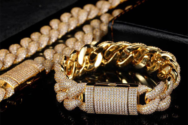 iced out bracelets pave setting