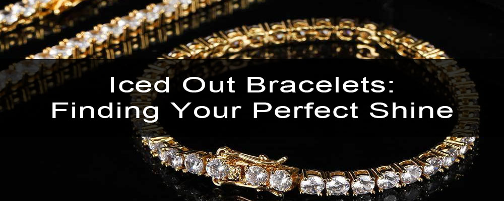 iced out bracelets