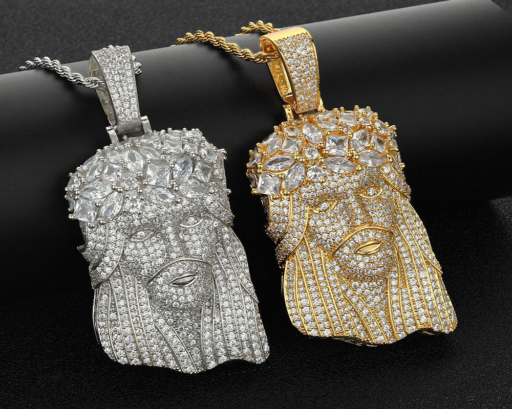 what is a jesus piece fully iced look jesus